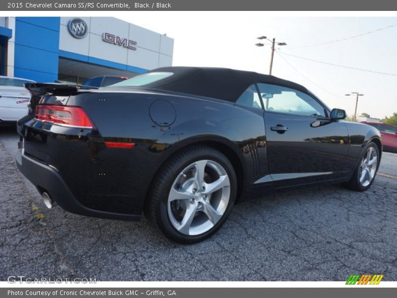 Black / Black 2015 Chevrolet Camaro SS/RS Convertible