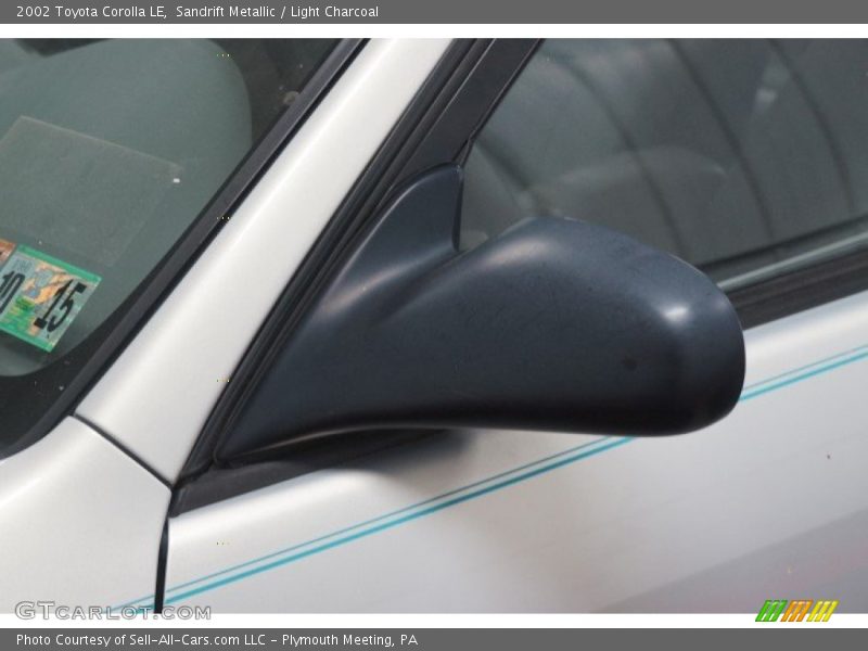 Sandrift Metallic / Light Charcoal 2002 Toyota Corolla LE