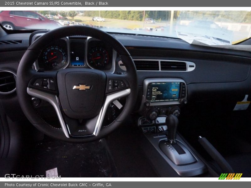 Black / Black 2015 Chevrolet Camaro SS/RS Convertible