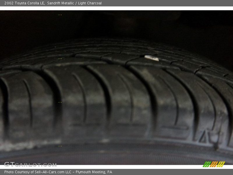Sandrift Metallic / Light Charcoal 2002 Toyota Corolla LE