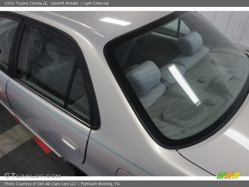 Sandrift Metallic / Light Charcoal 2002 Toyota Corolla LE