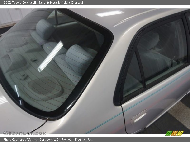 Sandrift Metallic / Light Charcoal 2002 Toyota Corolla LE