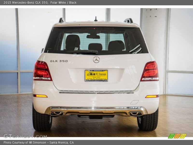 Polar White / Black 2015 Mercedes-Benz GLK 350