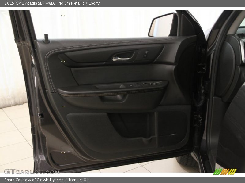 Iridium Metallic / Ebony 2015 GMC Acadia SLT AWD