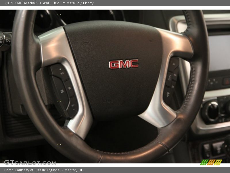 Iridium Metallic / Ebony 2015 GMC Acadia SLT AWD