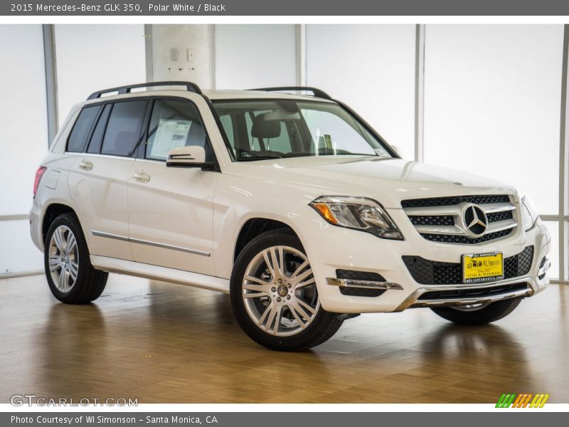 Polar White / Black 2015 Mercedes-Benz GLK 350