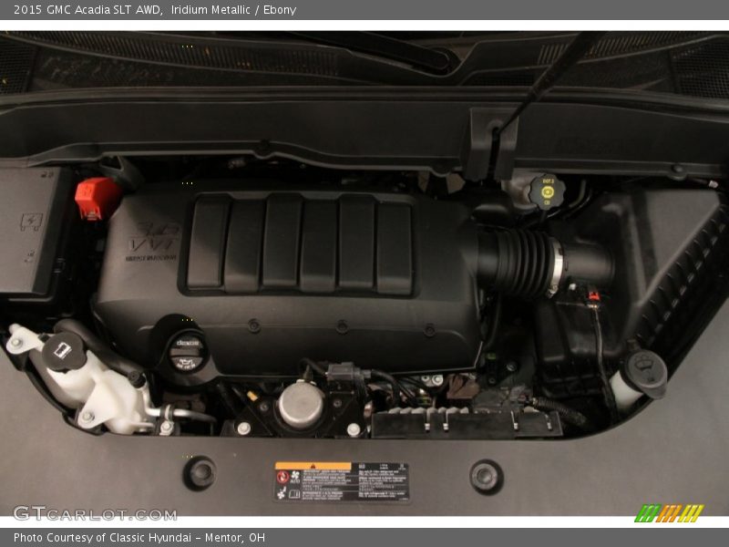 Iridium Metallic / Ebony 2015 GMC Acadia SLT AWD