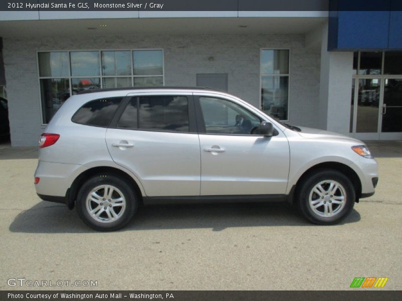 Moonstone Silver / Gray 2012 Hyundai Santa Fe GLS