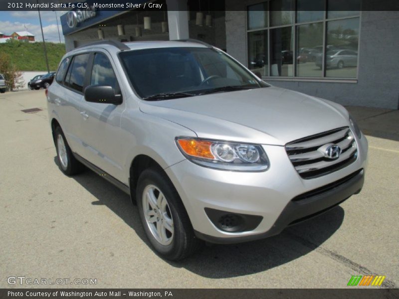 Moonstone Silver / Gray 2012 Hyundai Santa Fe GLS