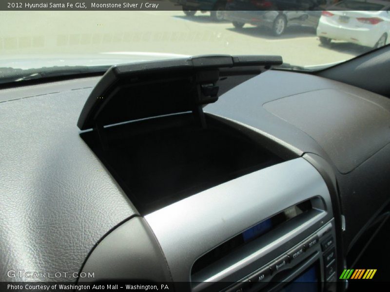 Moonstone Silver / Gray 2012 Hyundai Santa Fe GLS