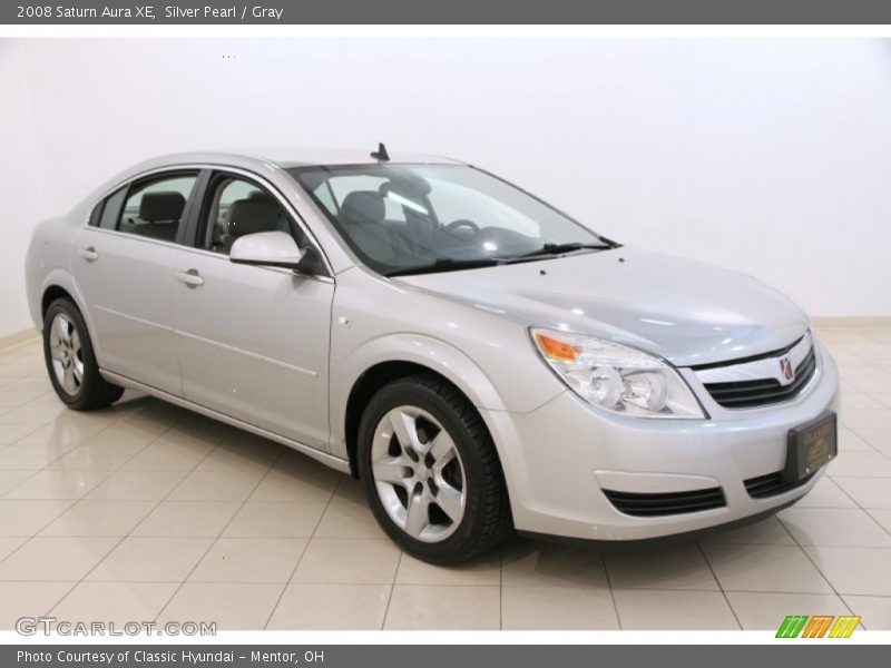 Silver Pearl / Gray 2008 Saturn Aura XE