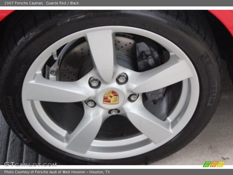 Guards Red / Black 2007 Porsche Cayman