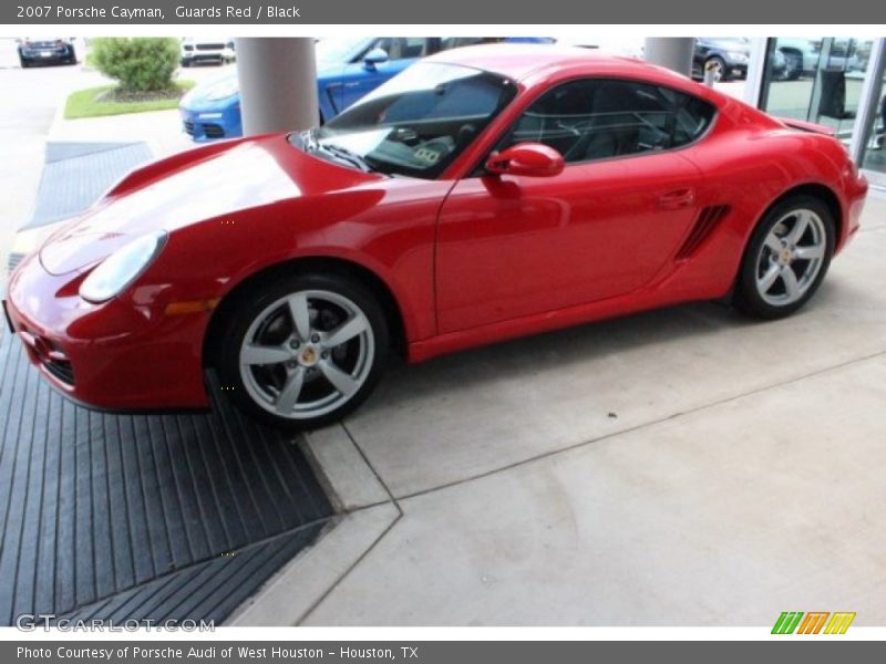 Guards Red / Black 2007 Porsche Cayman