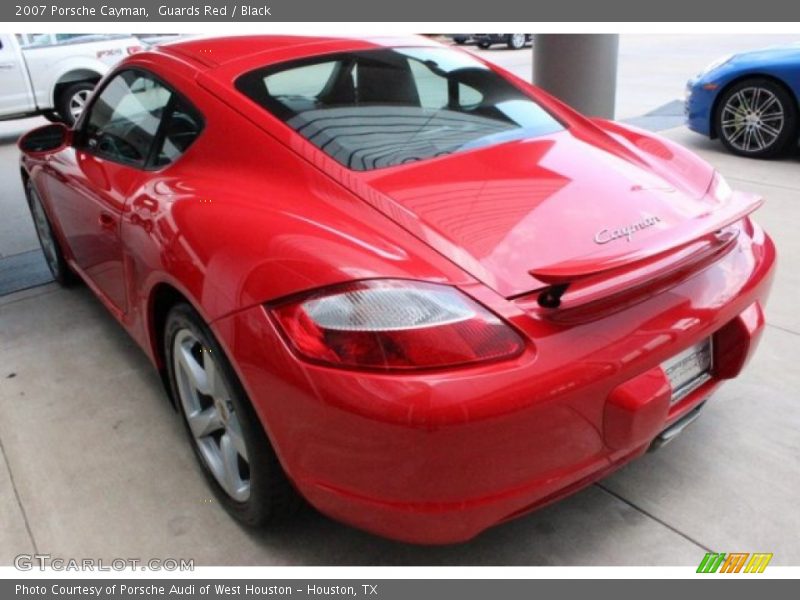 Guards Red / Black 2007 Porsche Cayman