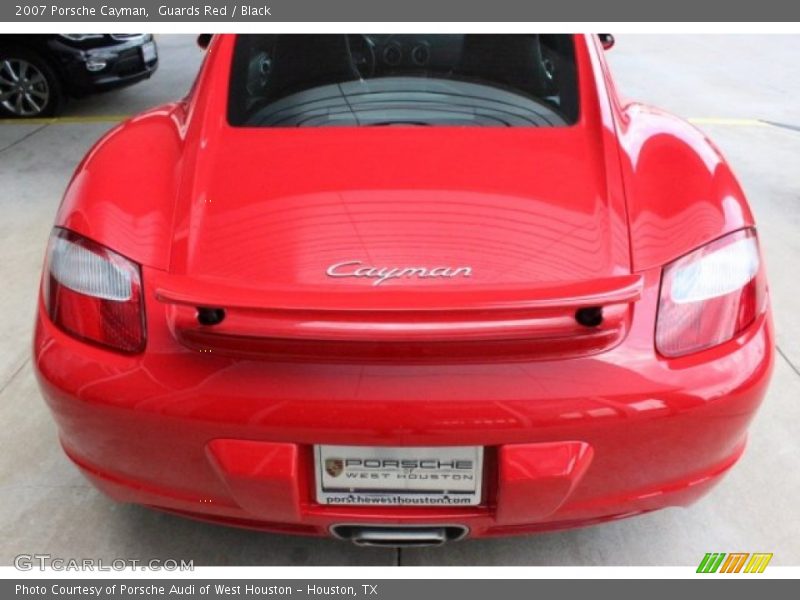 Guards Red / Black 2007 Porsche Cayman