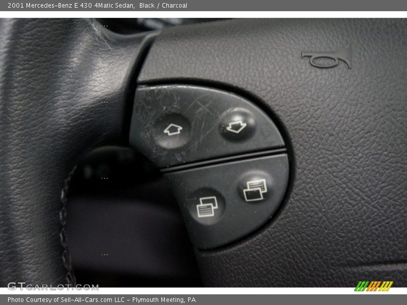 Controls of 2001 E 430 4Matic Sedan