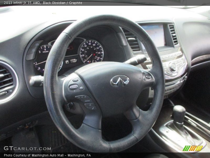Black Obsidian / Graphite 2013 Infiniti JX 35 AWD
