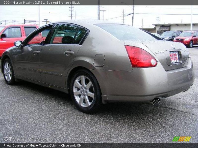 Spirited Bronze / Black 2004 Nissan Maxima 3.5 SL