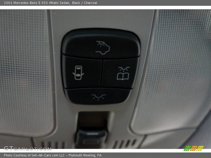 Controls of 2001 E 430 4Matic Sedan