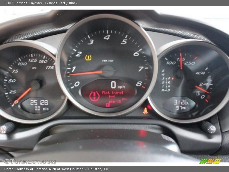 Guards Red / Black 2007 Porsche Cayman