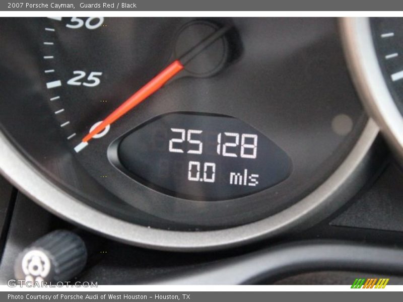 Guards Red / Black 2007 Porsche Cayman
