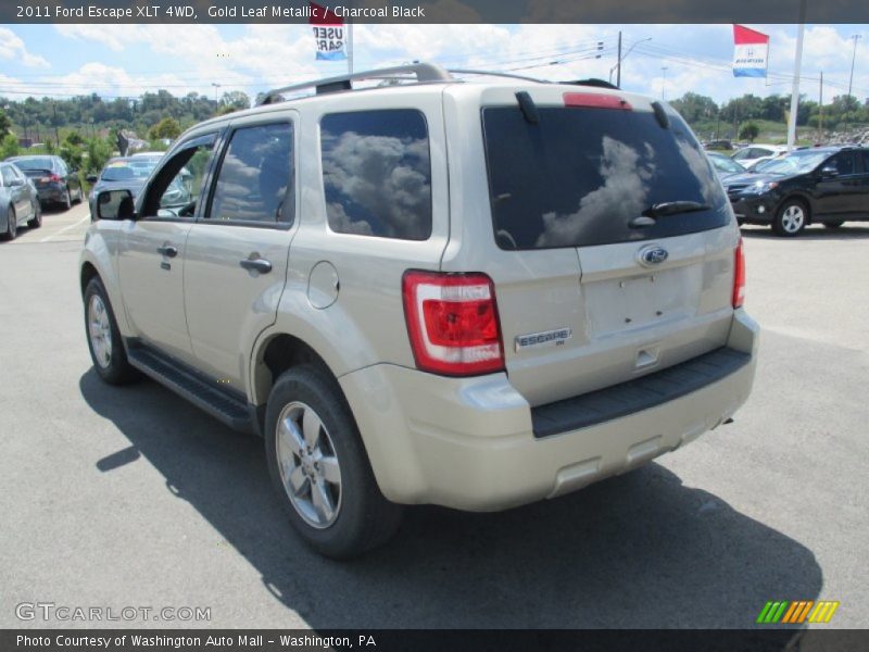 Gold Leaf Metallic / Charcoal Black 2011 Ford Escape XLT 4WD