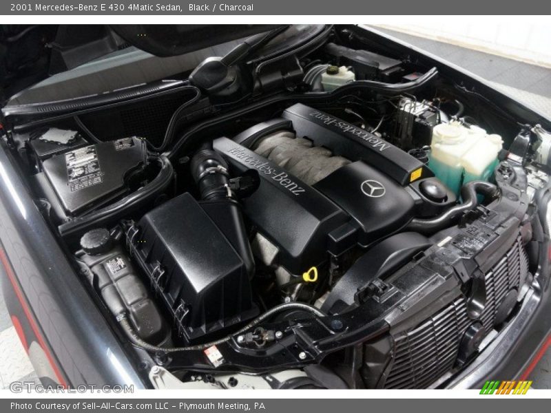 2001 E 430 4Matic Sedan Engine - 4.3 Liter SOHC 24-Valve V8