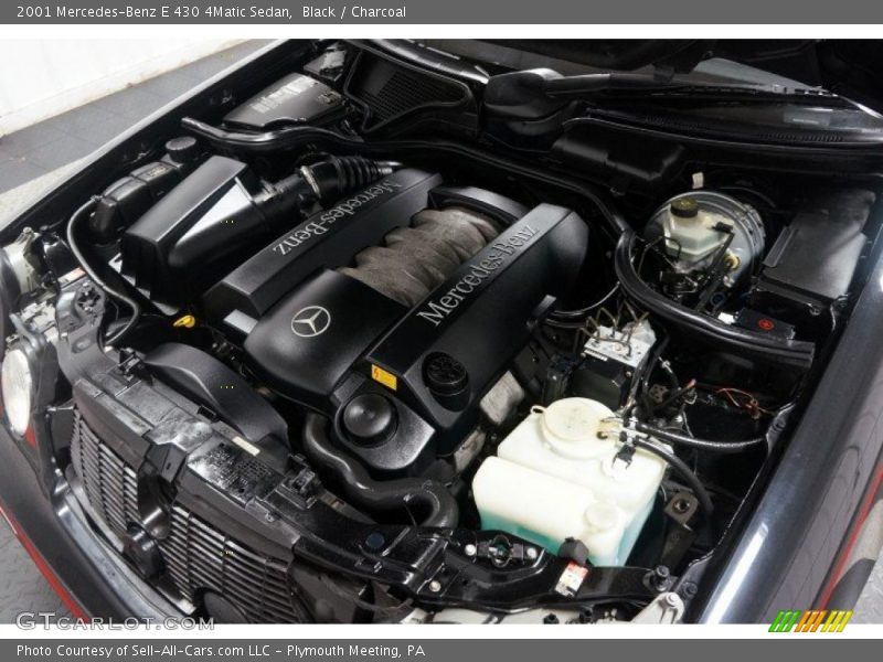  2001 E 430 4Matic Sedan Engine - 4.3 Liter SOHC 24-Valve V8