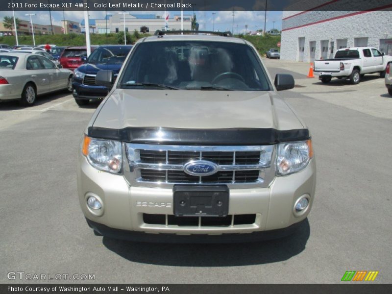 Gold Leaf Metallic / Charcoal Black 2011 Ford Escape XLT 4WD