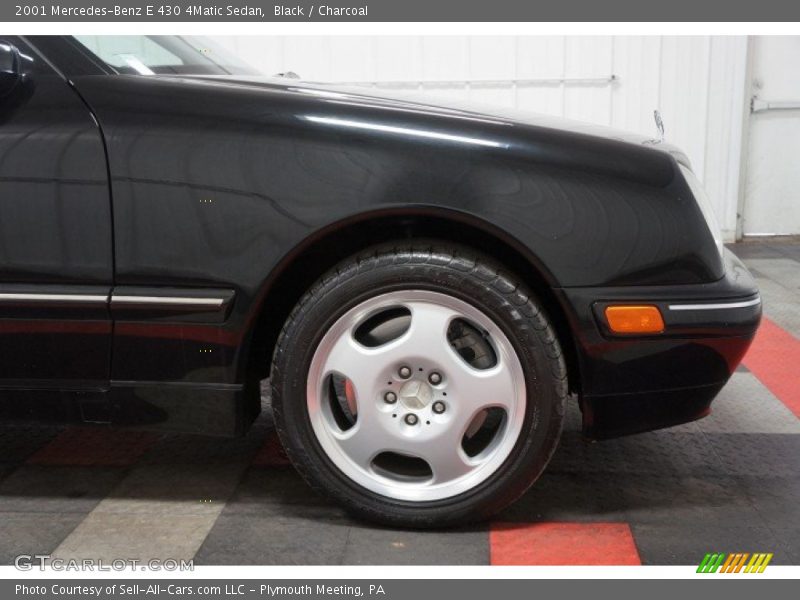 Black / Charcoal 2001 Mercedes-Benz E 430 4Matic Sedan