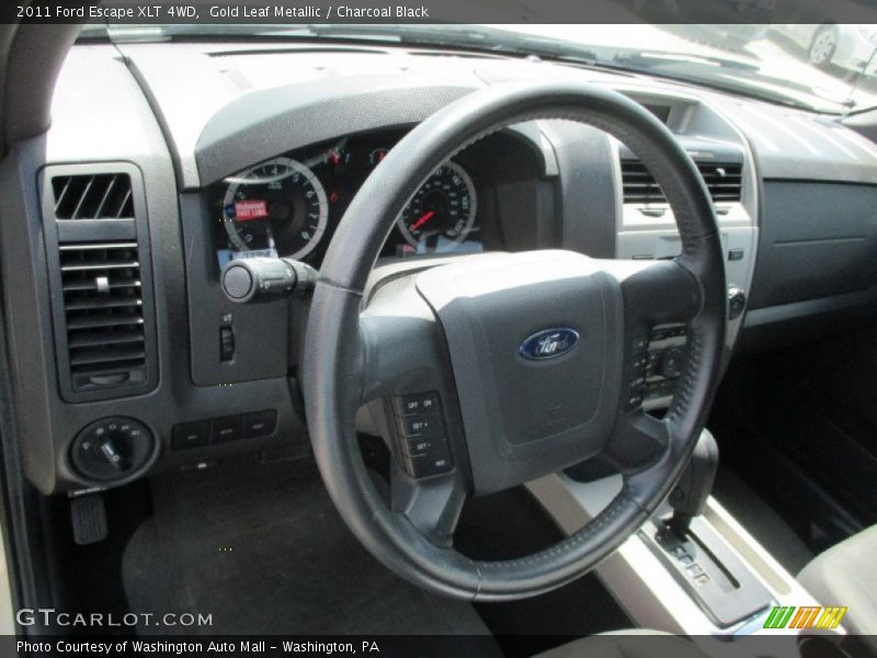 Gold Leaf Metallic / Charcoal Black 2011 Ford Escape XLT 4WD