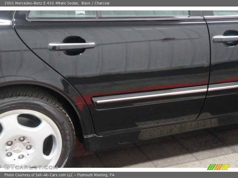 Black / Charcoal 2001 Mercedes-Benz E 430 4Matic Sedan