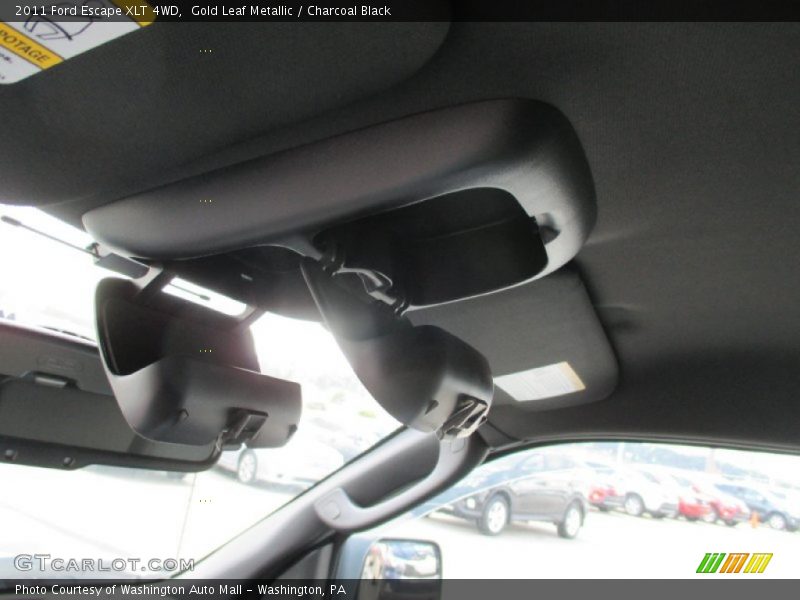 Gold Leaf Metallic / Charcoal Black 2011 Ford Escape XLT 4WD