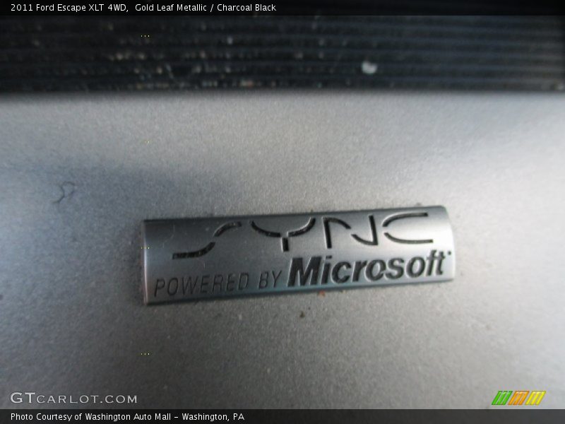 Gold Leaf Metallic / Charcoal Black 2011 Ford Escape XLT 4WD