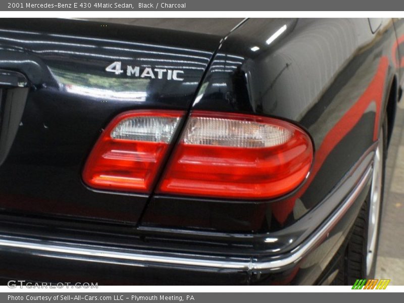Black / Charcoal 2001 Mercedes-Benz E 430 4Matic Sedan