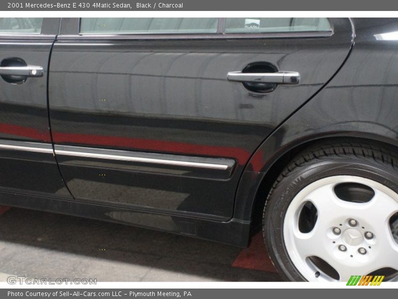 Black / Charcoal 2001 Mercedes-Benz E 430 4Matic Sedan