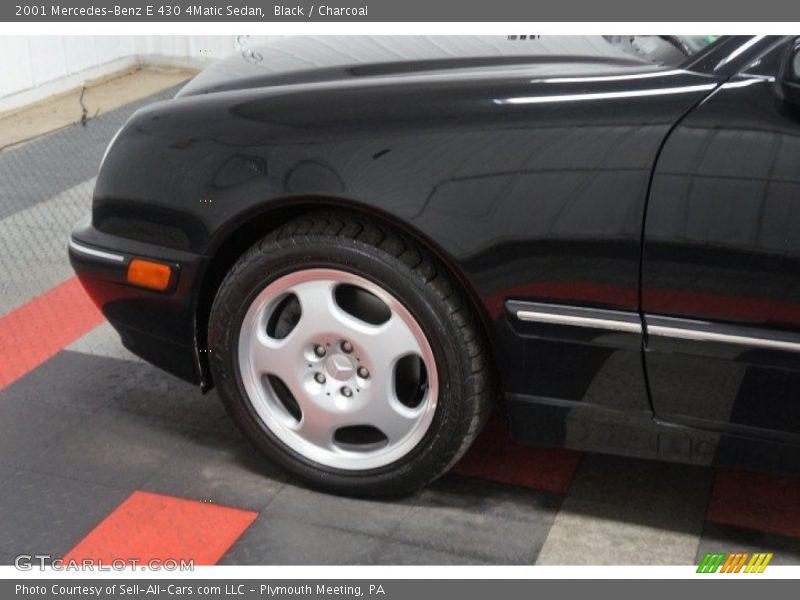 Black / Charcoal 2001 Mercedes-Benz E 430 4Matic Sedan