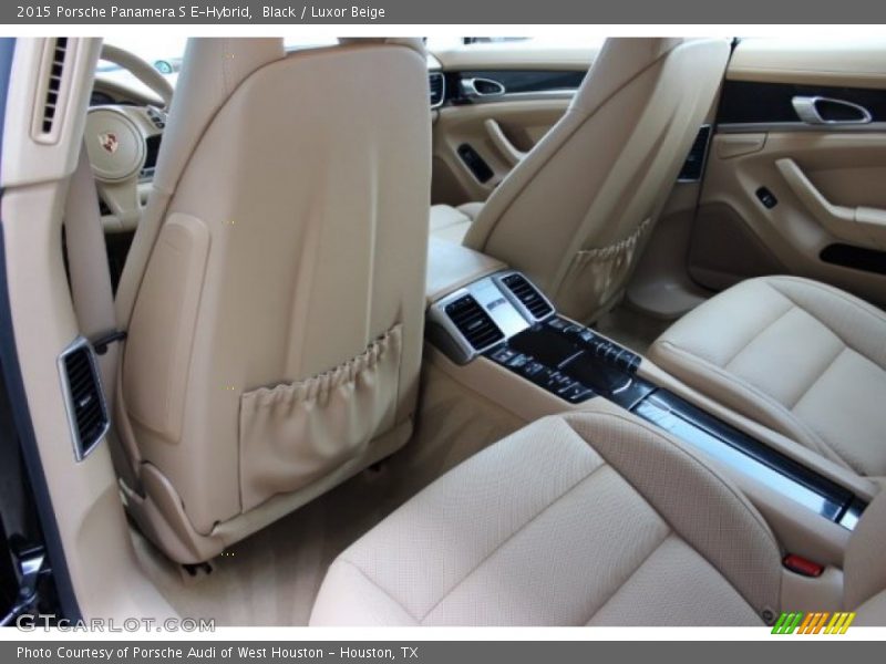 Rear Seat of 2015 Panamera S E-Hybrid