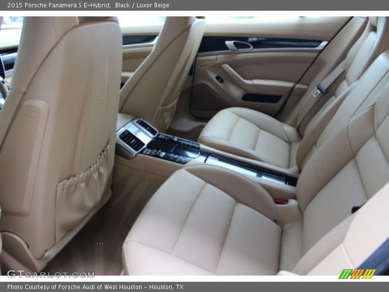 Rear Seat of 2015 Panamera S E-Hybrid