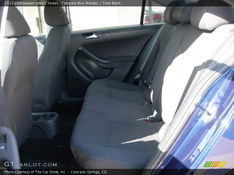 Tempest Blue Metallic / Titan Black 2012 Volkswagen Jetta S Sedan