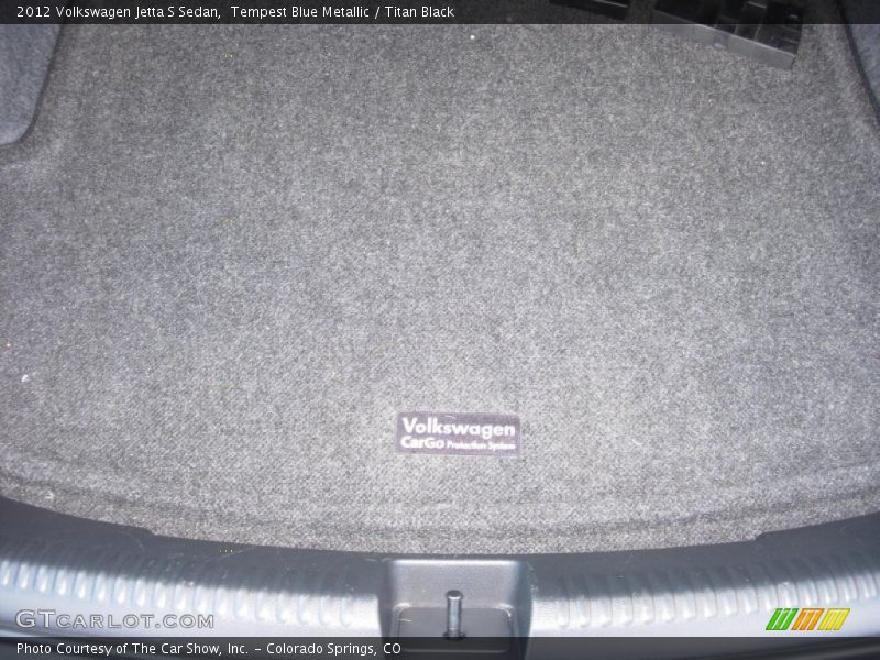 Tempest Blue Metallic / Titan Black 2012 Volkswagen Jetta S Sedan