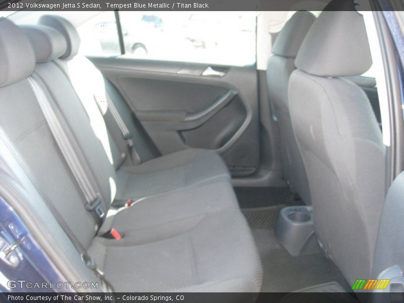 Tempest Blue Metallic / Titan Black 2012 Volkswagen Jetta S Sedan