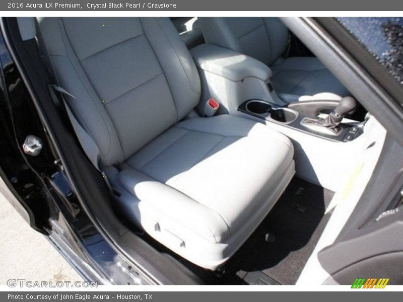 Crystal Black Pearl / Graystone 2016 Acura ILX Premium