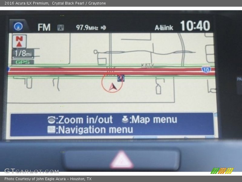 Crystal Black Pearl / Graystone 2016 Acura ILX Premium