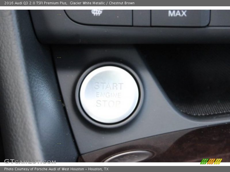 Glacier White Metallic / Chestnut Brown 2016 Audi Q3 2.0 TSFI Premium Plus