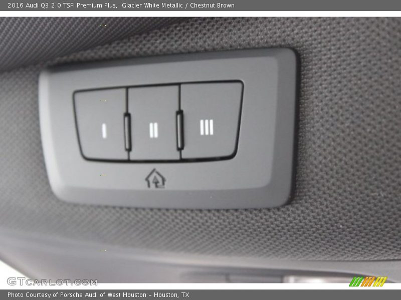 Glacier White Metallic / Chestnut Brown 2016 Audi Q3 2.0 TSFI Premium Plus