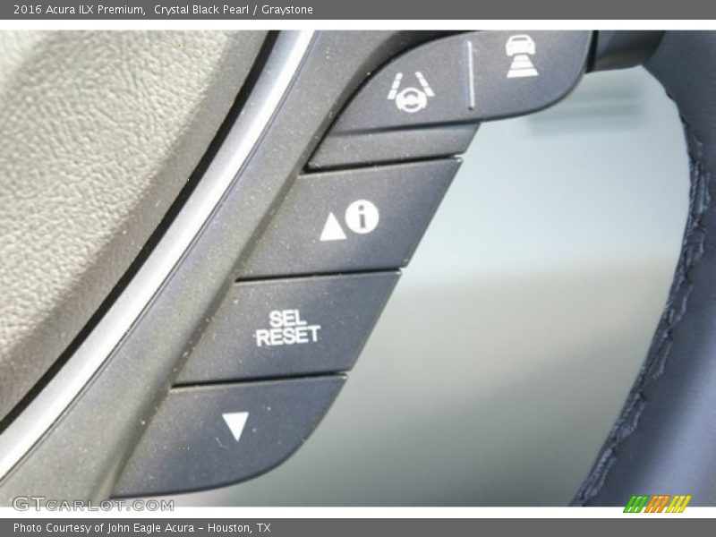 Crystal Black Pearl / Graystone 2016 Acura ILX Premium