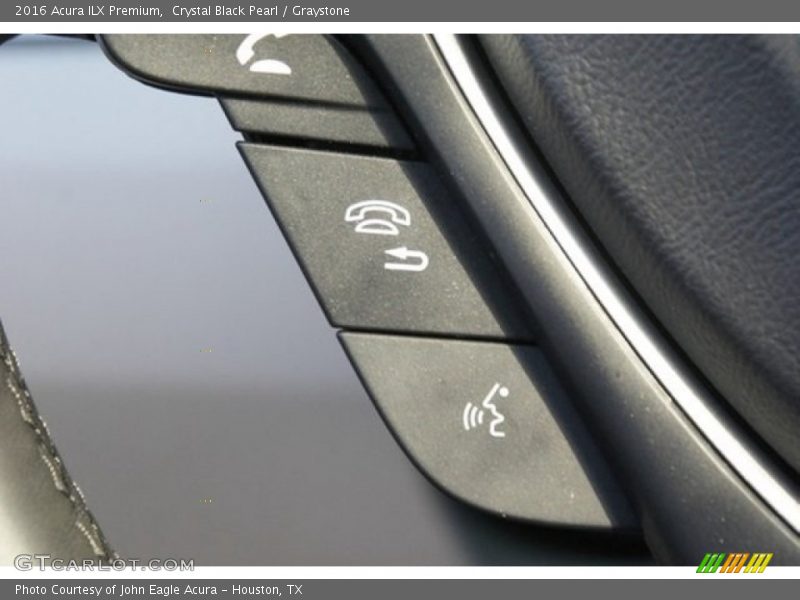 Crystal Black Pearl / Graystone 2016 Acura ILX Premium