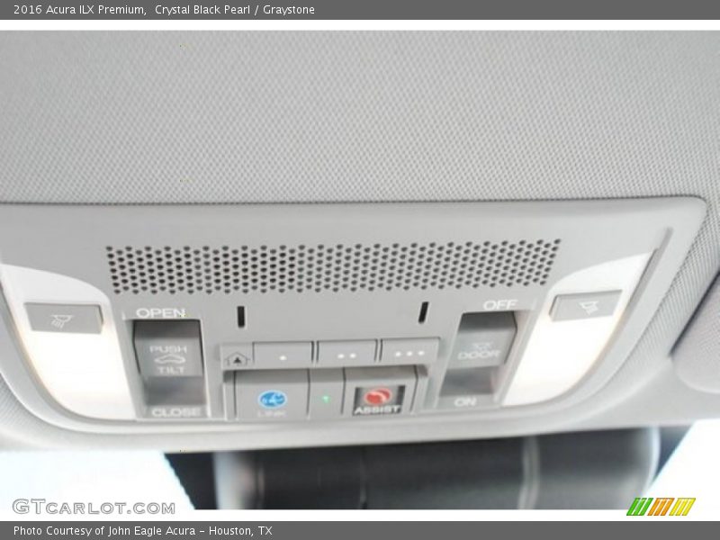 Crystal Black Pearl / Graystone 2016 Acura ILX Premium