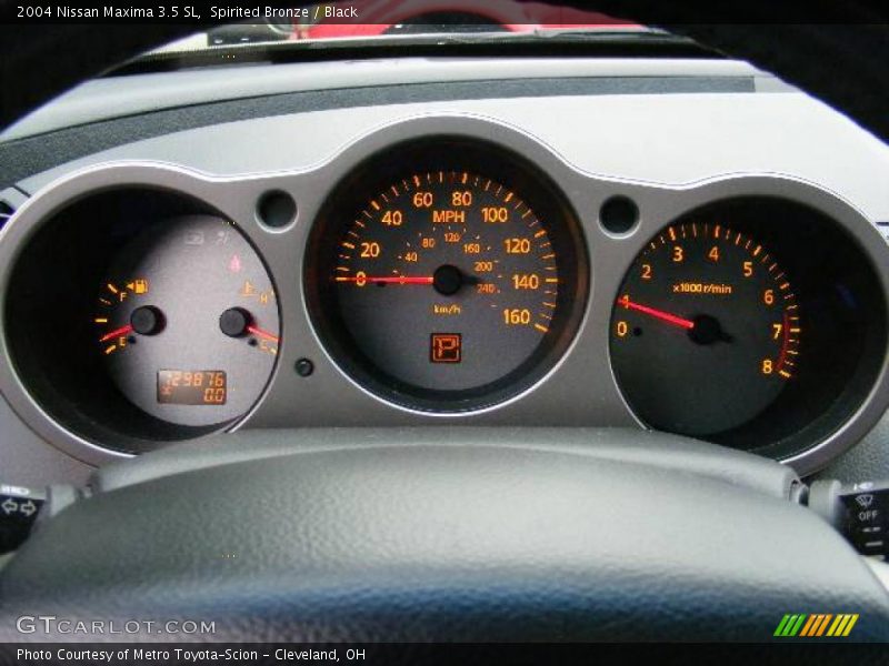 Spirited Bronze / Black 2004 Nissan Maxima 3.5 SL